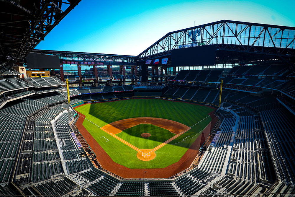 Globe Life Field courtesy of the Texas Rangers