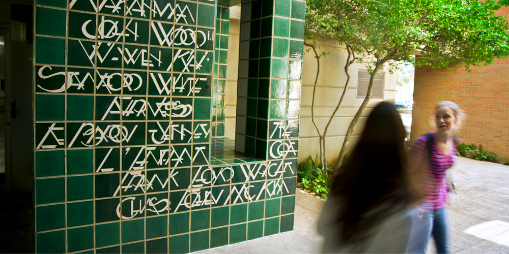 Exterior of UT Arlington