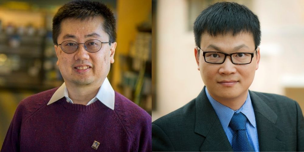 Kay-Yut Chen (left) and Jingguo Wang
