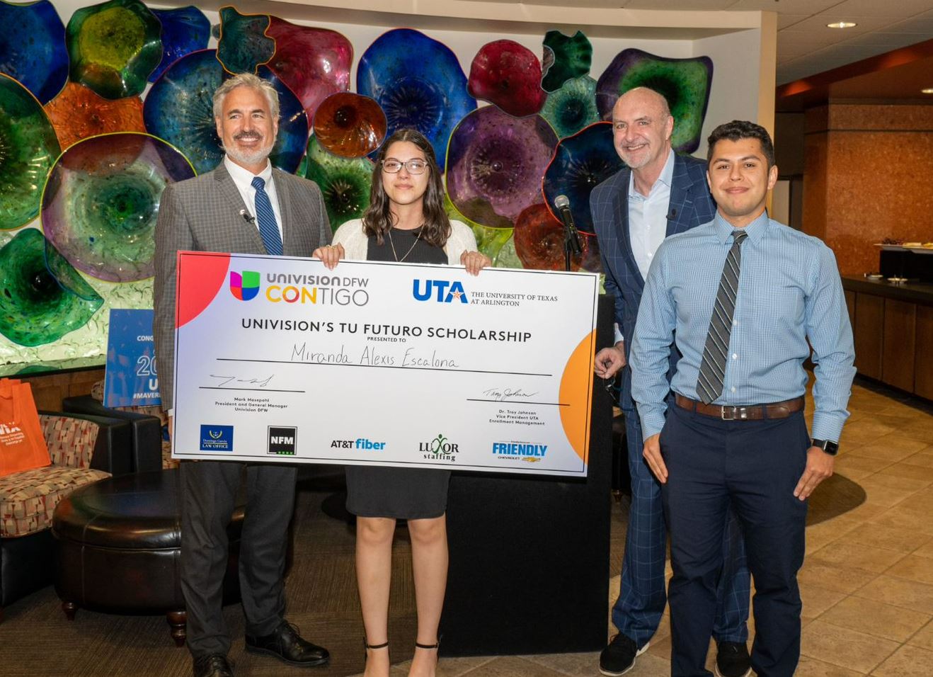 Tu Futuro scholarship recipient Miranda Alexis Escalona 2022" _languageinserted="true