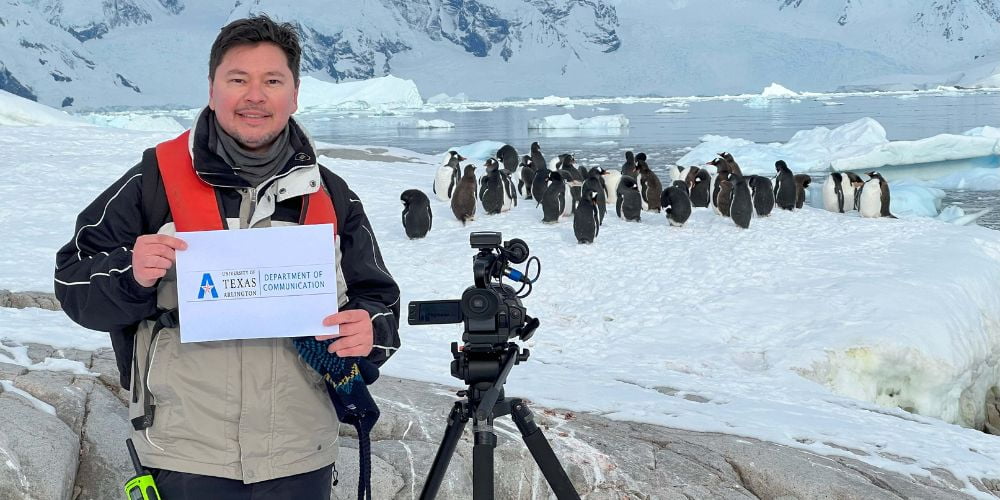 Julian Rodriguez in Antartica