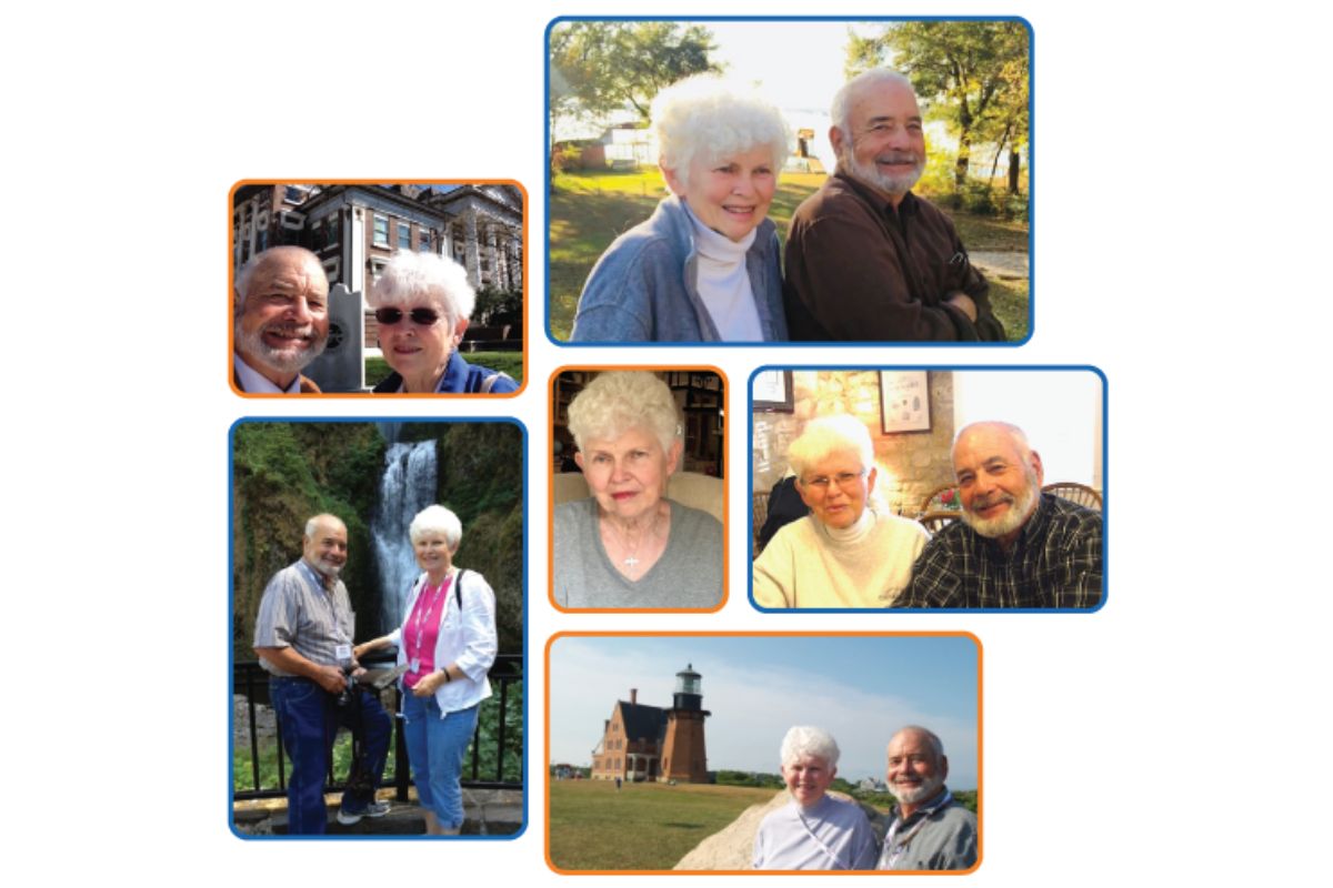 Collage of Lida Wilson photos