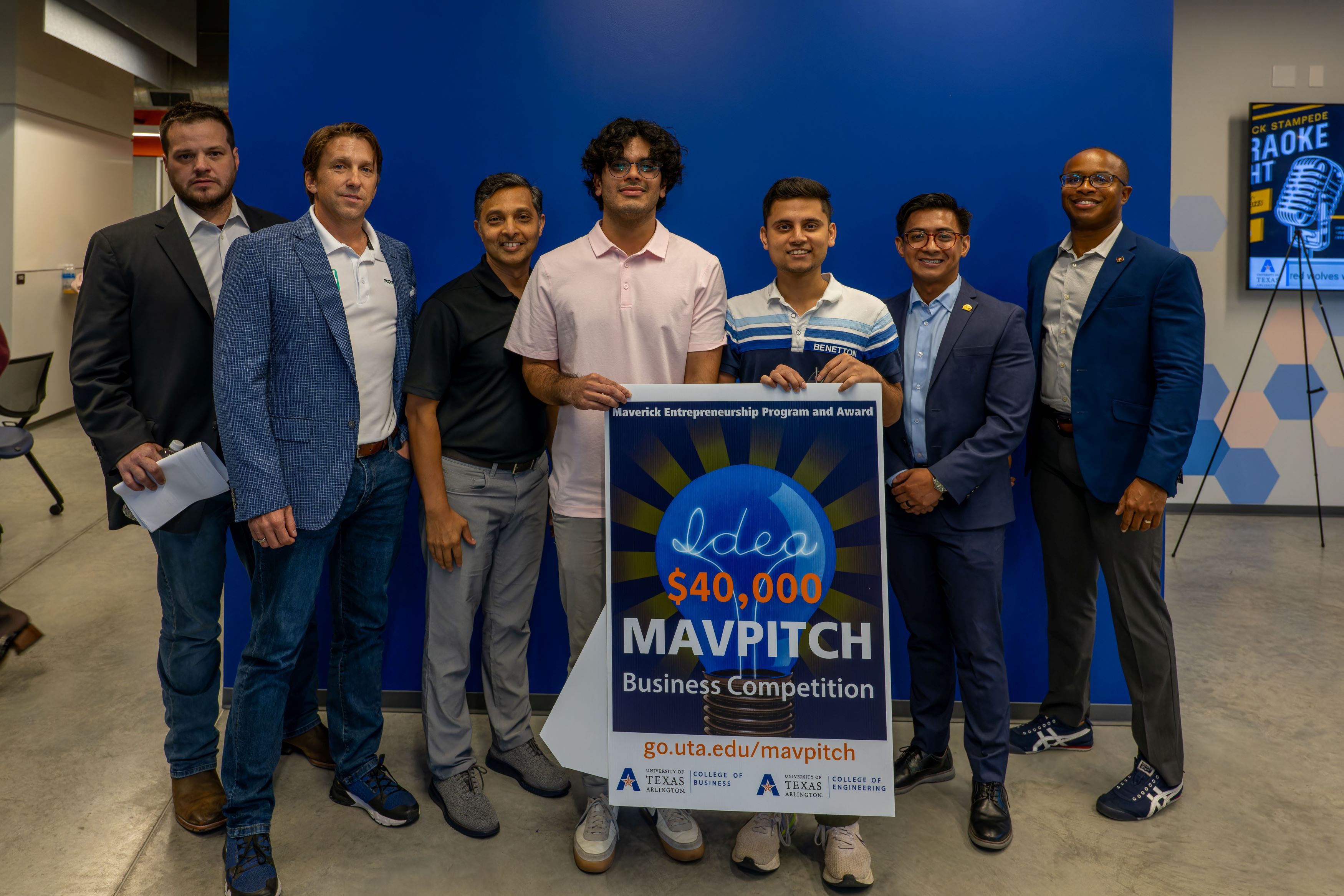 Deependra Thakur and Abhay Dere won $40,000 for their software solution tailored for gas station store owners." _languageinserted="true