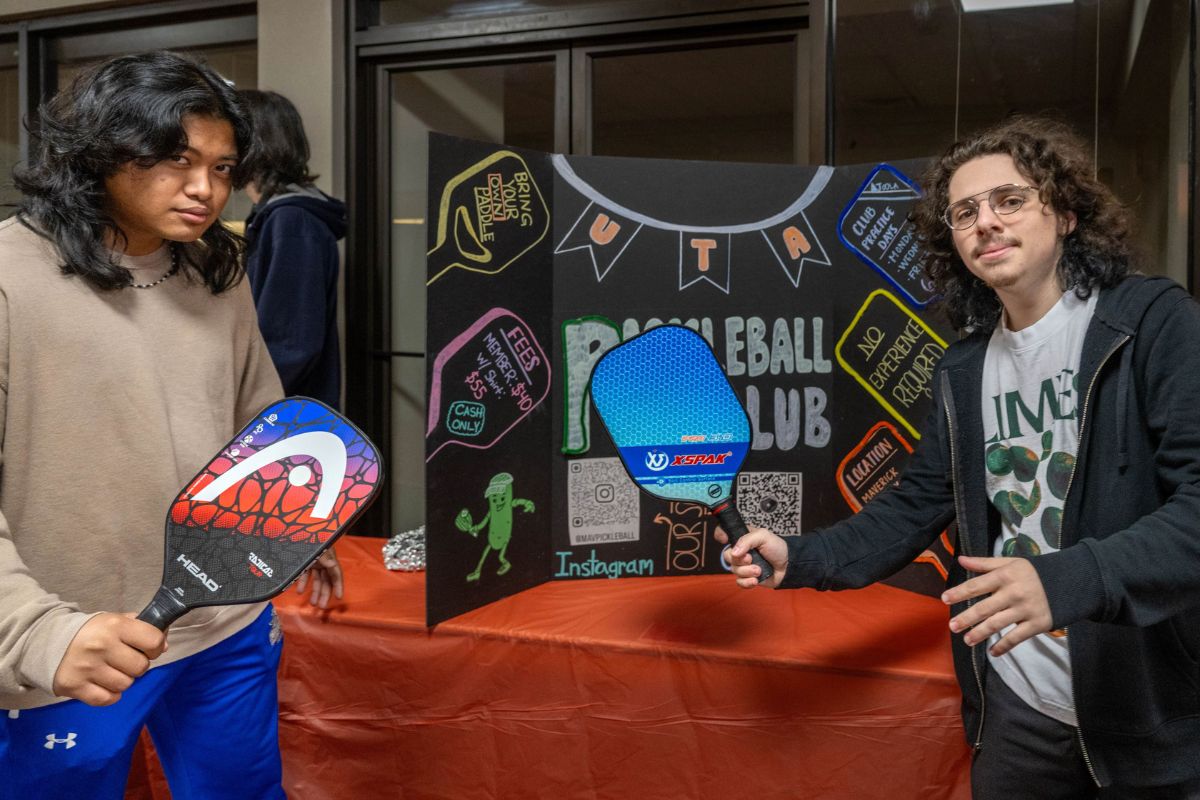 UTA Pickleball Club at the Maverick Activity Fair