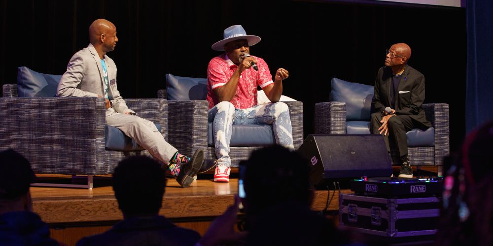 Jason Shelton, Big Daddy Kane, and Eugene Shelton, Jr. 