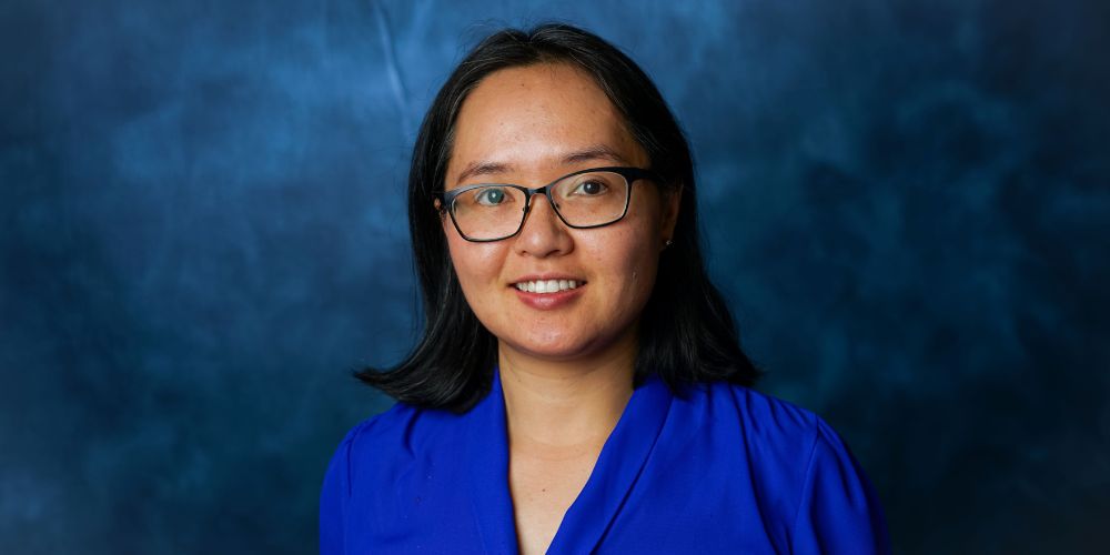 Photo of Hui Huang, UTA associate professor of social work." _languageinserted="true