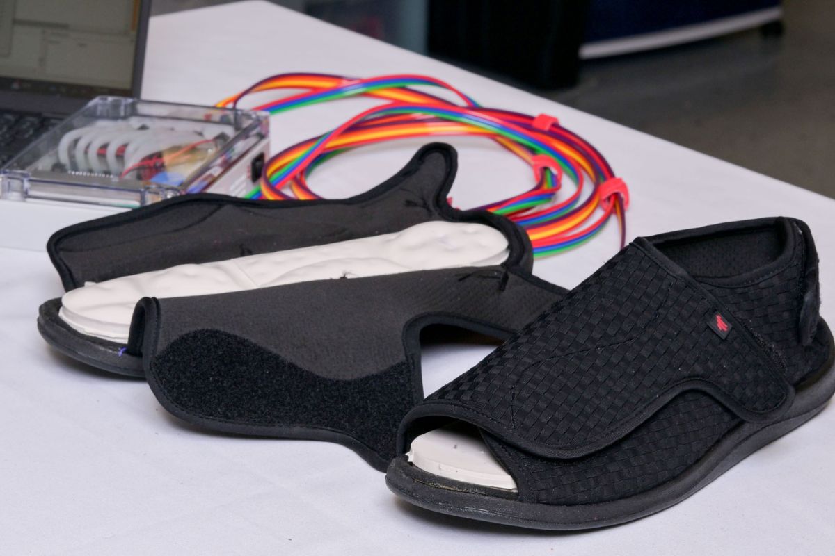 Shoe that prevents diabetic foot ulcers" _languageinserted="true