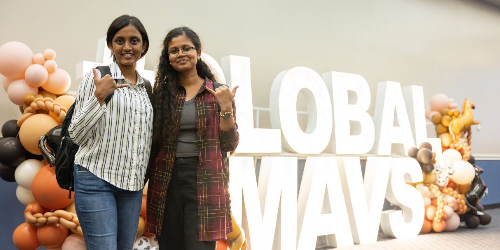 Two Mavericks at Global Maverick Welcome