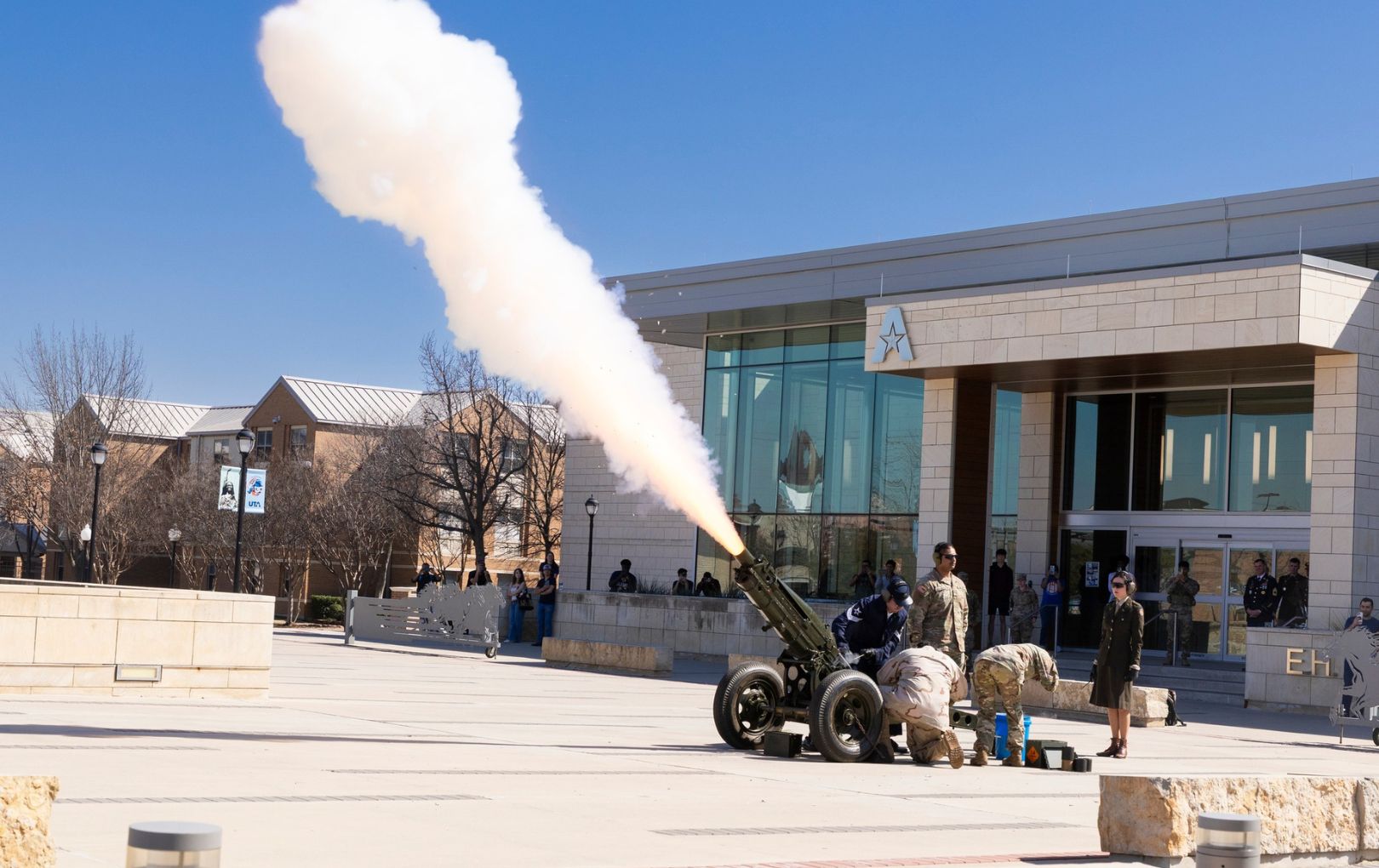 Carlisle Cannons fire volley