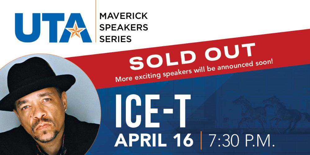 Ice-T will talk to a sold-out crowd as part of the Maverick Speakers Series.