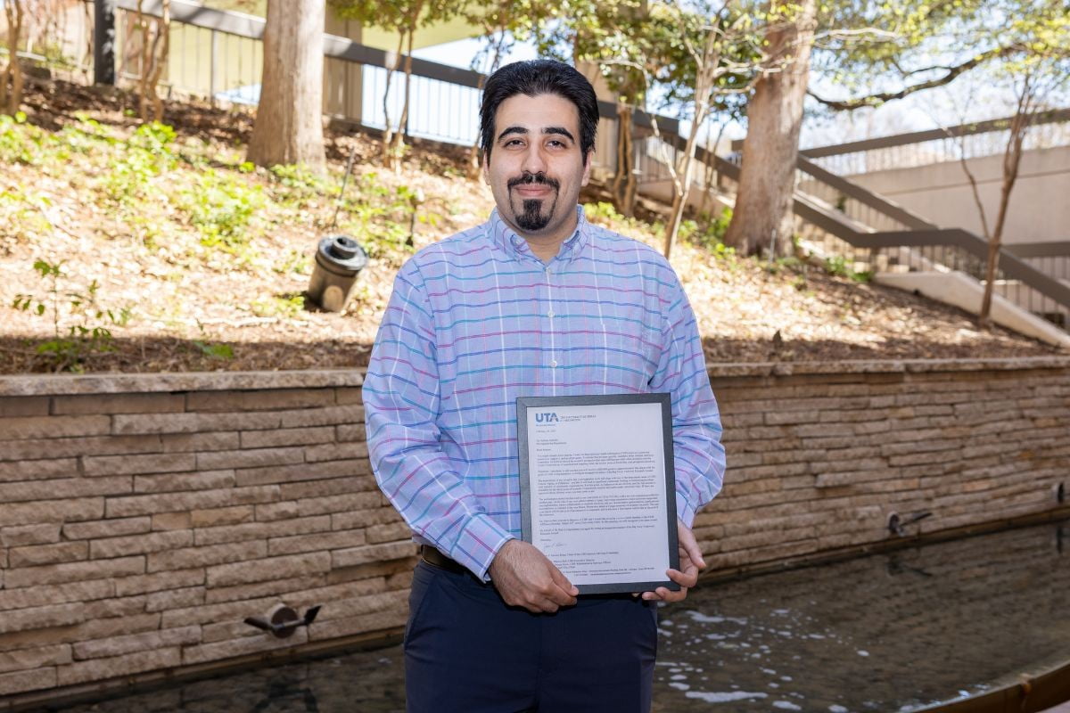 Salman Sohrabi, UTA assistant professor of bioengineering