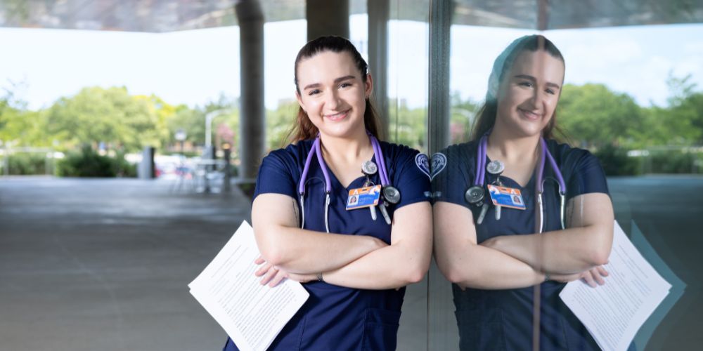 UTA student Caroline King wrote a research paper on midwifery