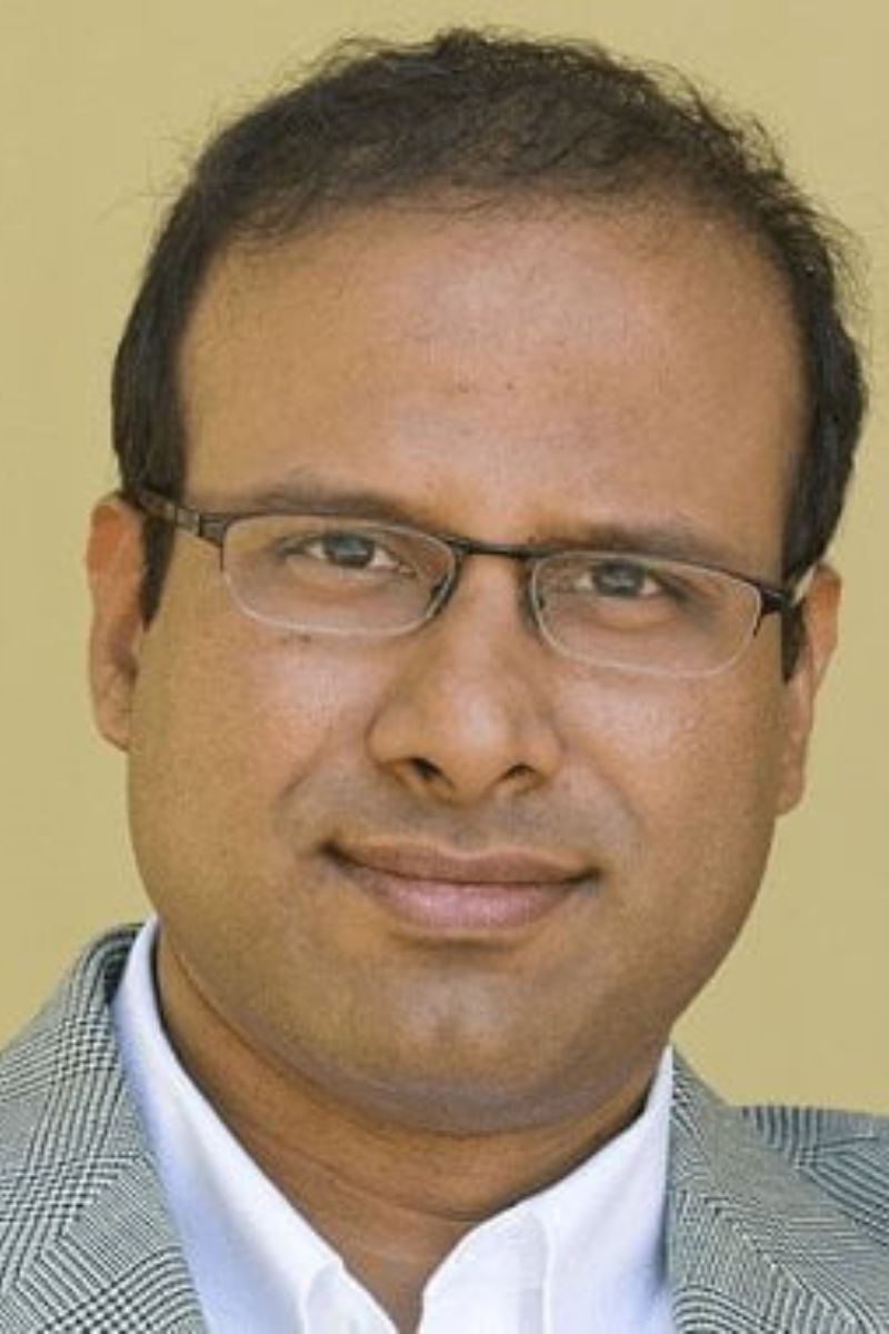 Image shows a headshot of Dr. Sriram Villupuram