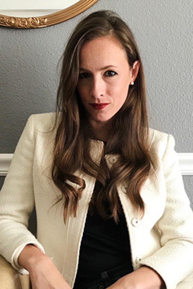 Image shows headshot of architecture professor Marisa Gomez