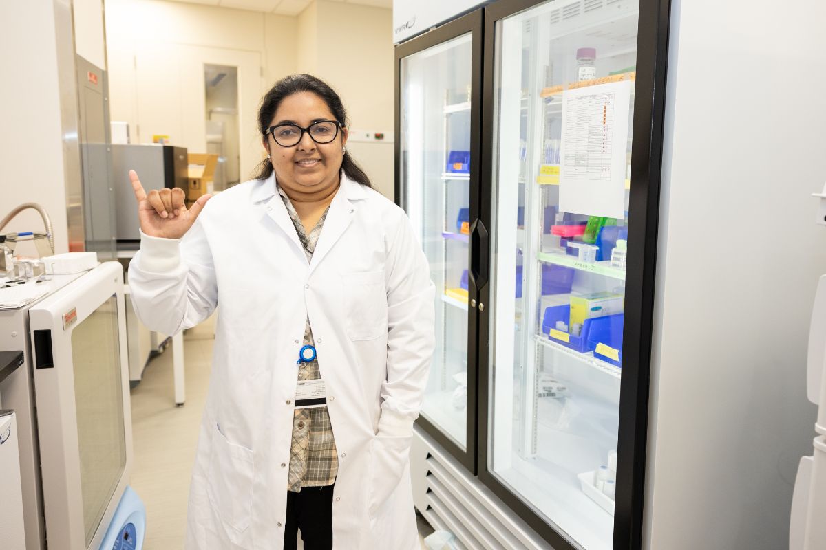 Rashna Sharmin, UTA biology student
