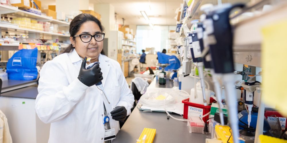 Rashna Sharmin, UTA biology student