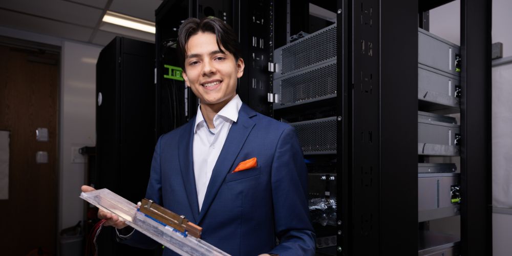 Jachin Ramirez, College of Engineering graduate