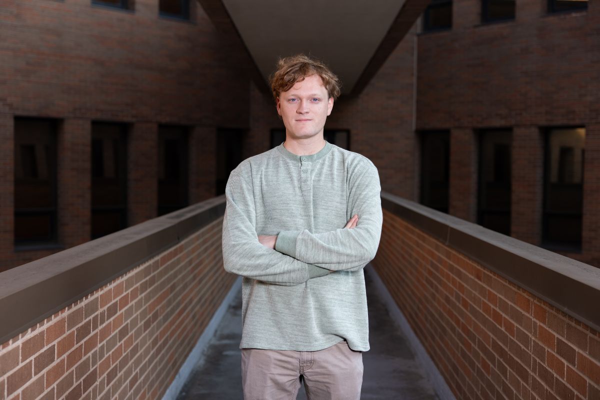 Collin Clark, College of Science graduate