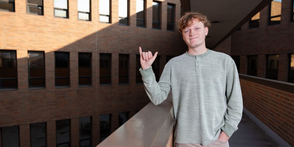 Collin Clark, College of Science graduate