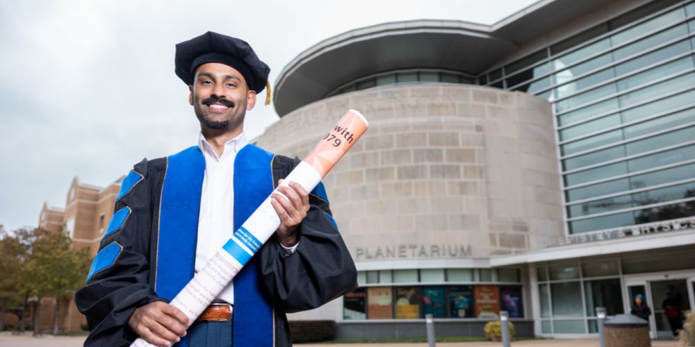 Shaan Patel, College of Science doctoral student