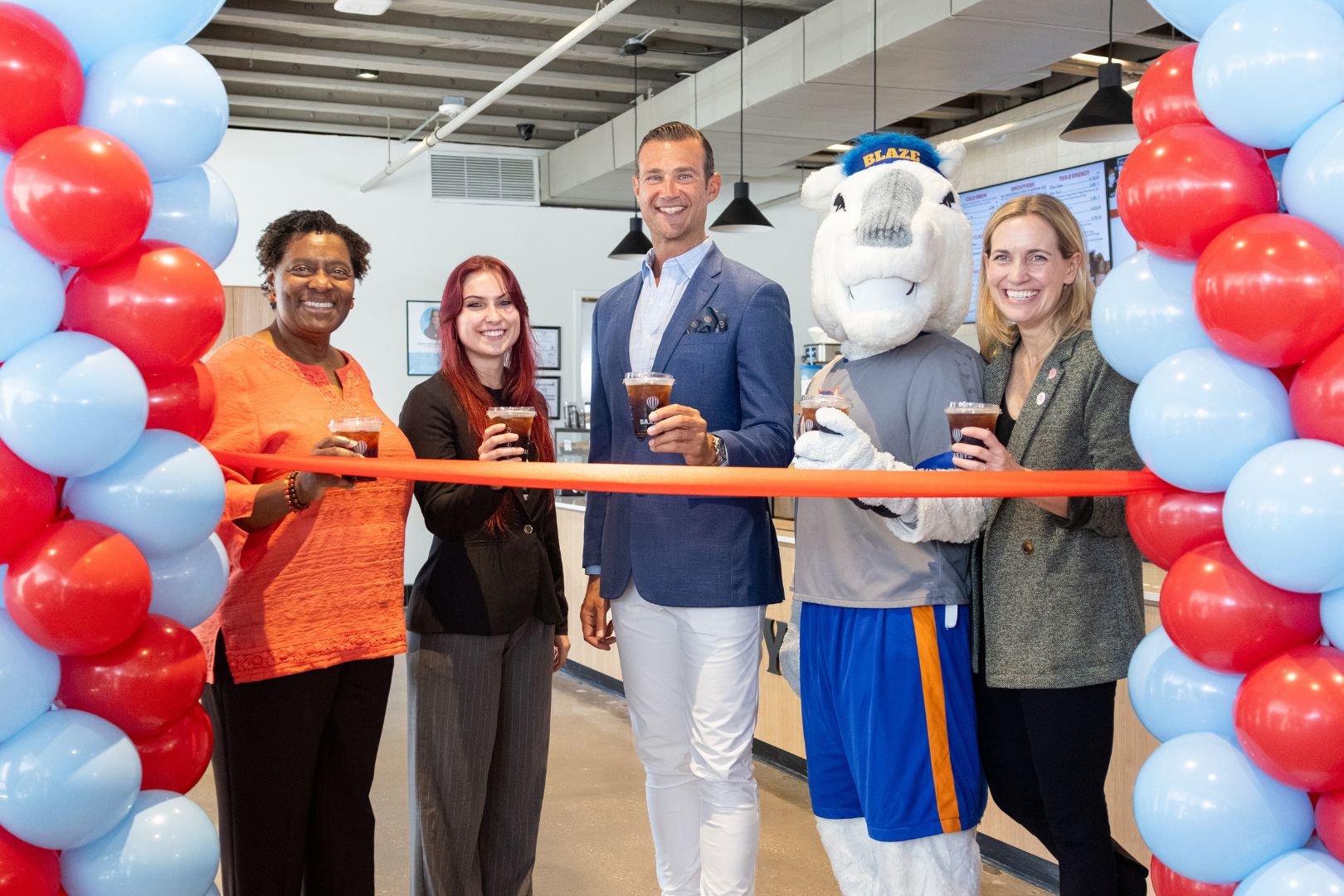 Image shows UTA and Saxbys officials during the grand opening event " style=" height:1080px; width:1620px" _languageinserted="true" src="https://cdn.prod.web.uta.edu/-/media/project/website/news/releases/2026/08/main-saxbys.jpg