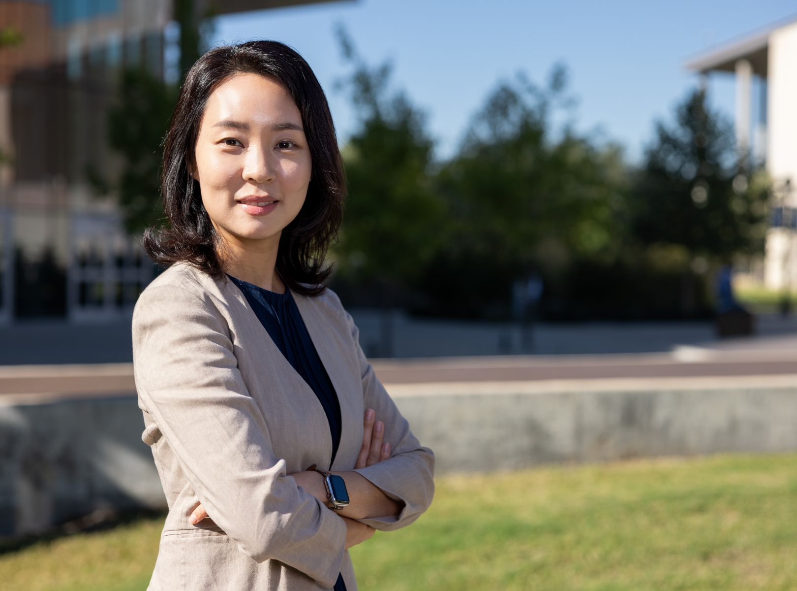 Image shows portrait of Dr. Kate Hyun