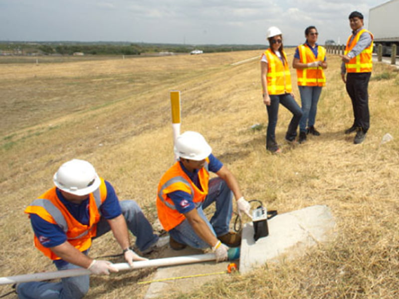 SARCI researchers in the field