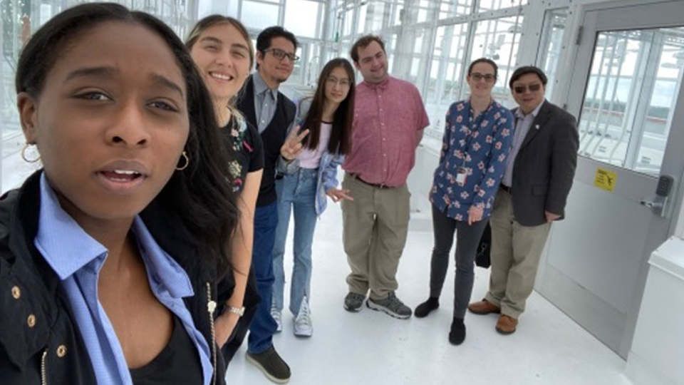 Students on research trip