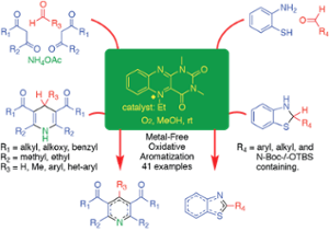 Sustainable Chemistry Promo Image of a chemical reaction