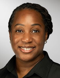 Kimberly Hooks smiling brightly