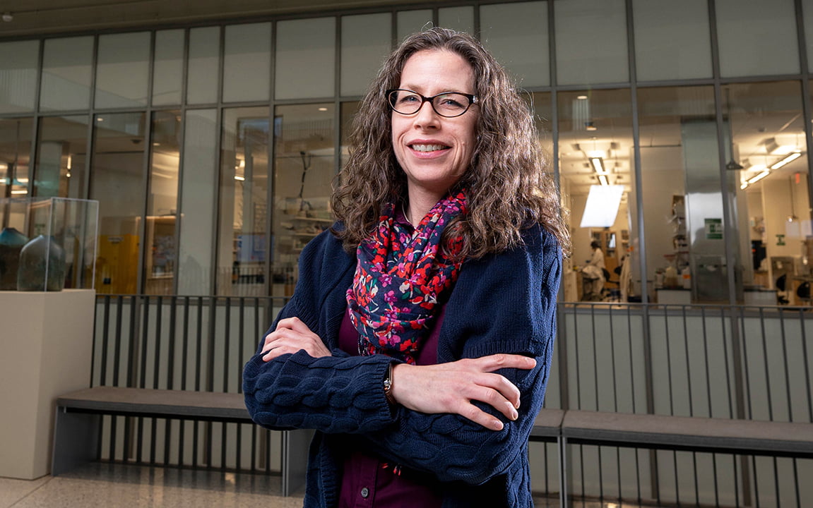 Sherri McFarland, professor and new chair of the UTA Department of Chemistry and Biochemistry