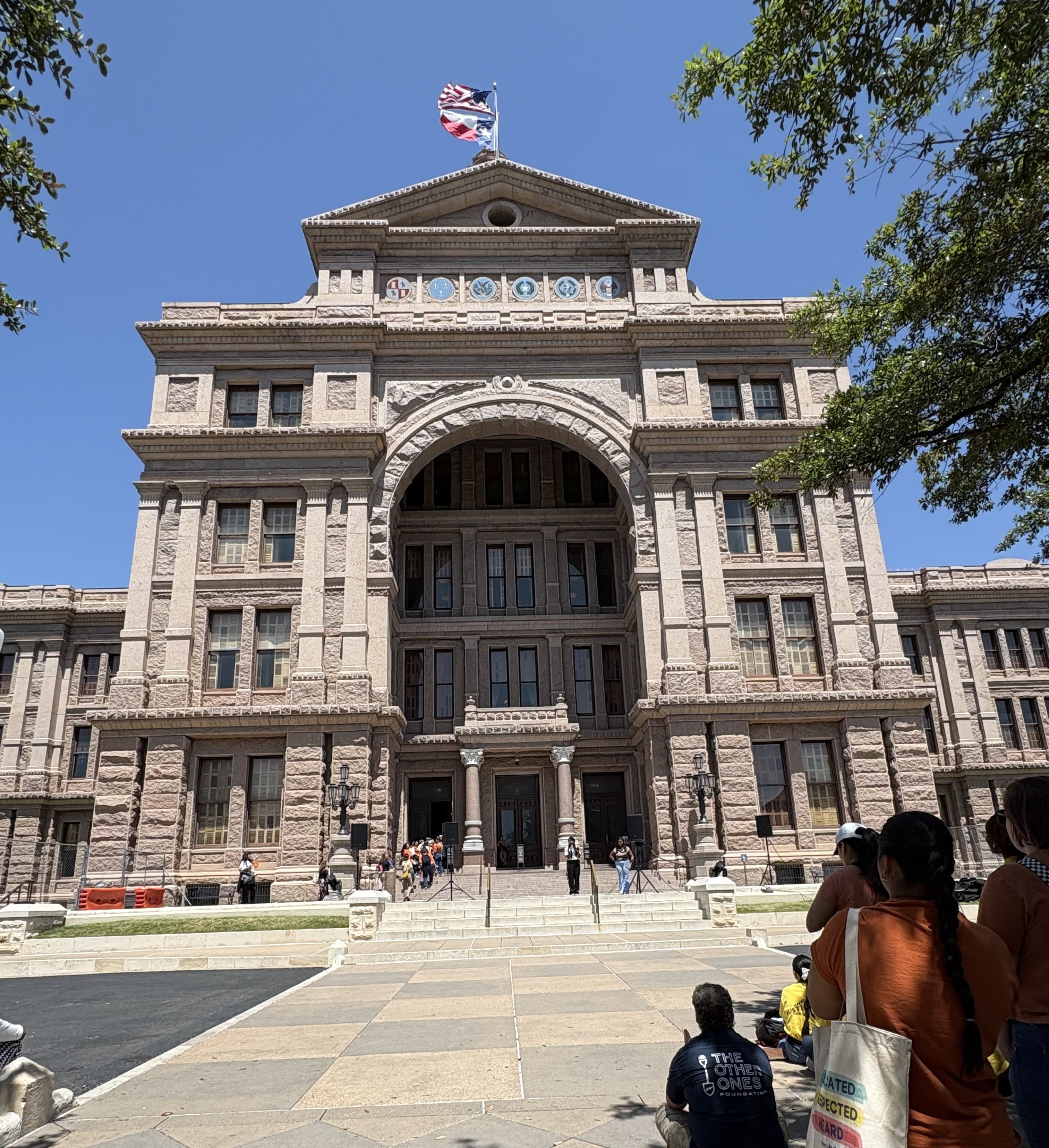 The Texas State Capitol building in Austin, Texas.