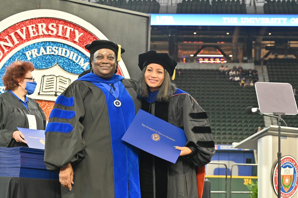 Dr. Woody & Spring 2021 MSW Graduate