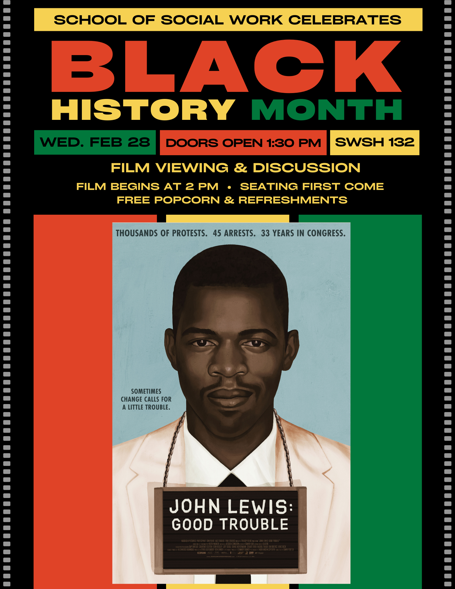 2024 Black History Month flyer