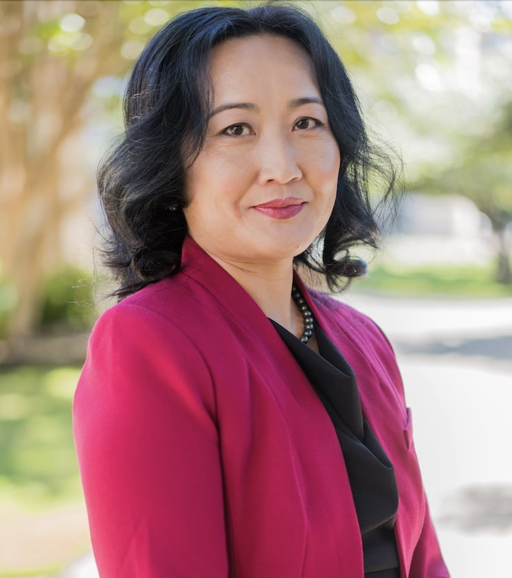 Dr. Saltanat Childress, UTA School of Social Work associate professor, poses for an official photo.