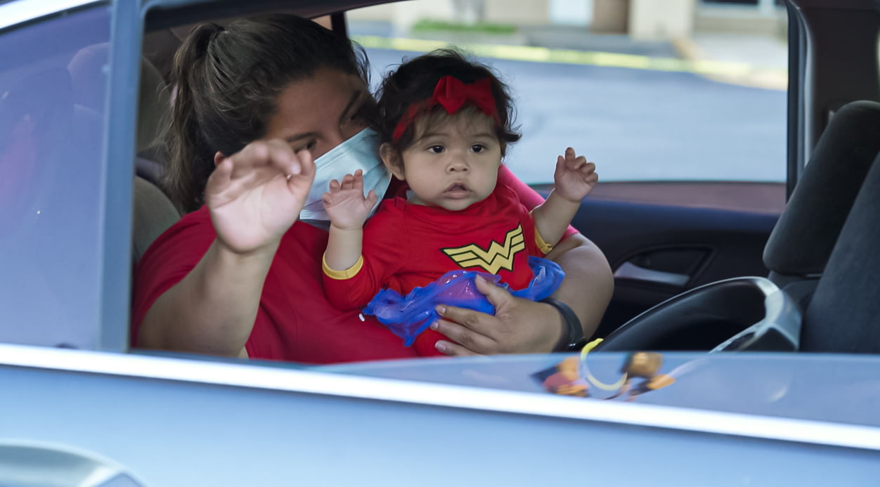 Fall Trunk Treat Baby Treater