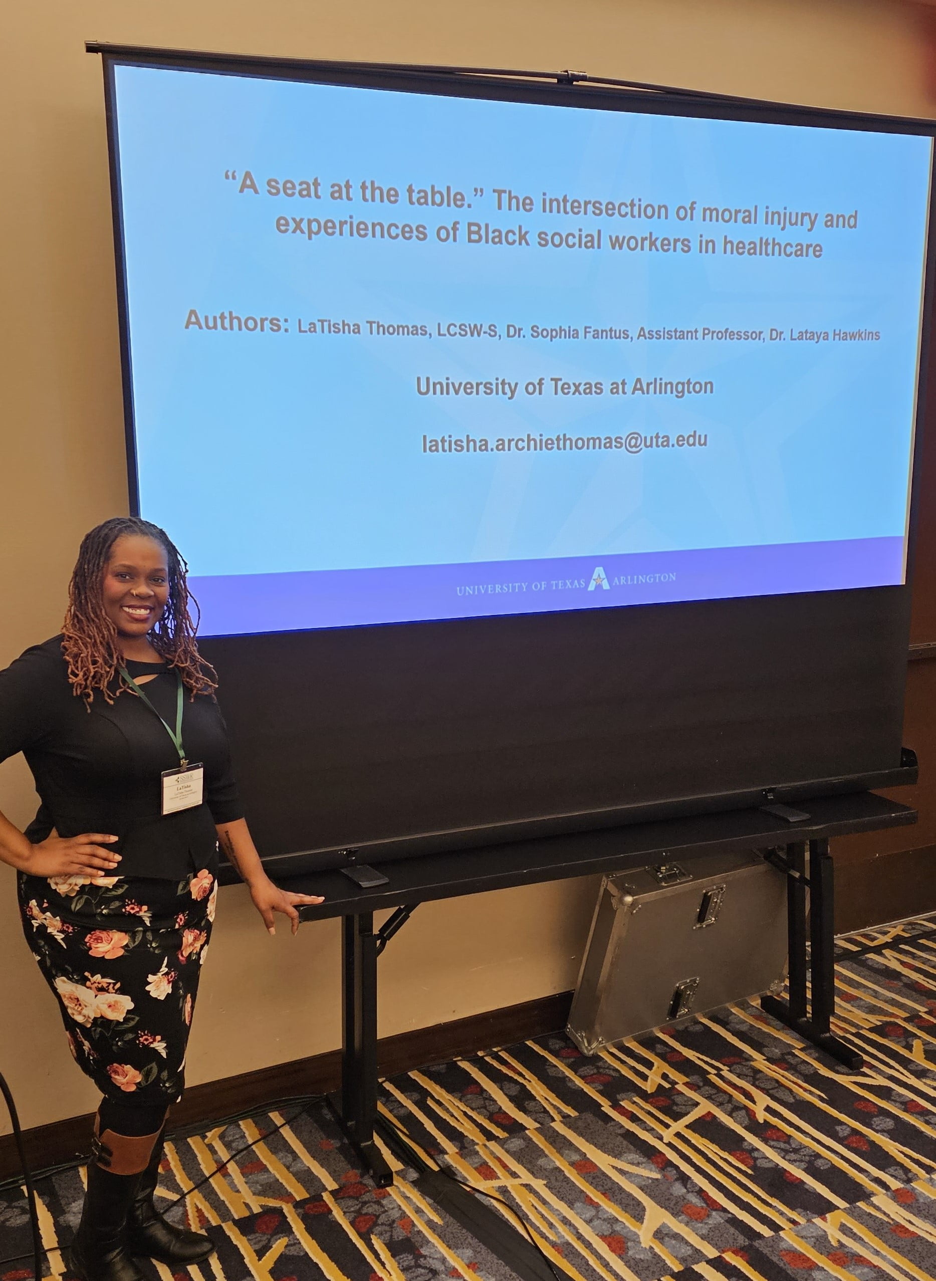 Latisha Thomas at SSWR