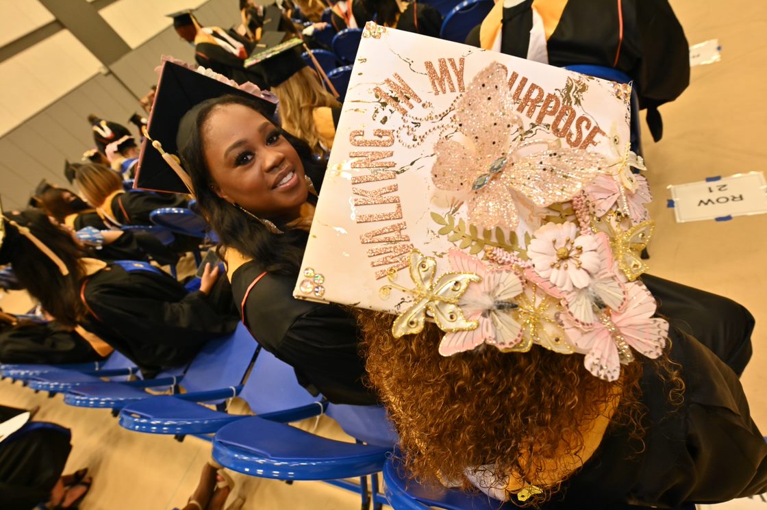 Summer Commencement Hat Purpose Photo by: Randy Gentry