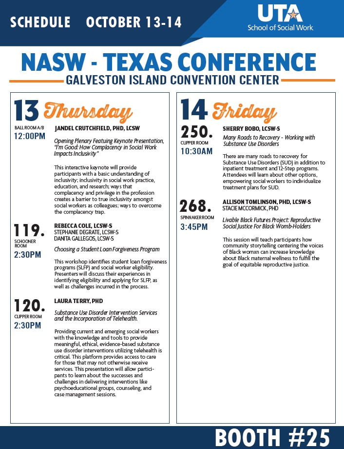 2023 NASW Presenter List