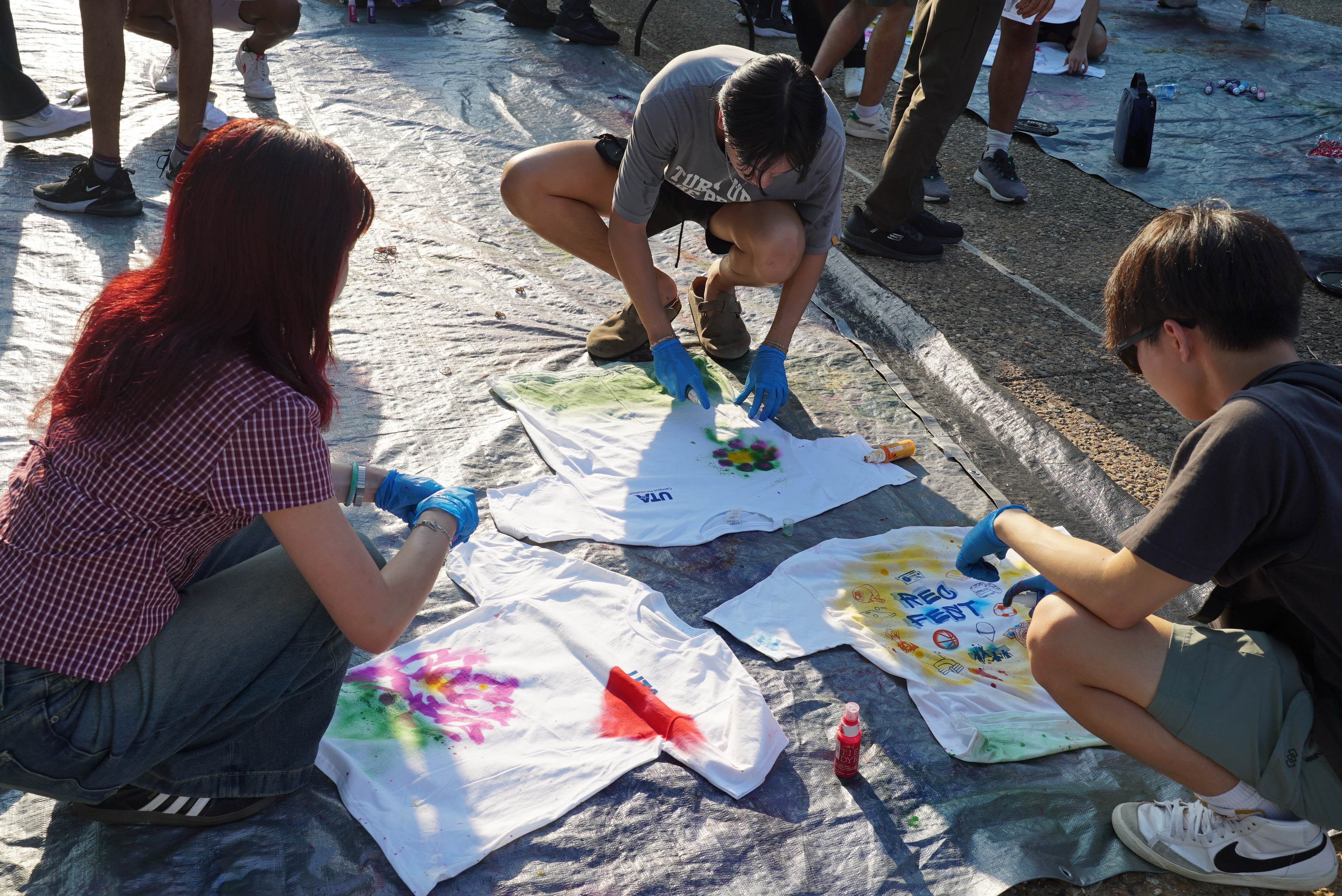 Students participating in annual RecFest event