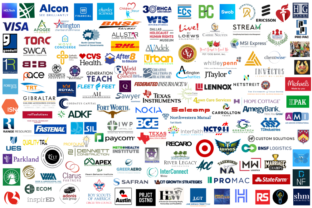 Mavs EDGE Partner logos