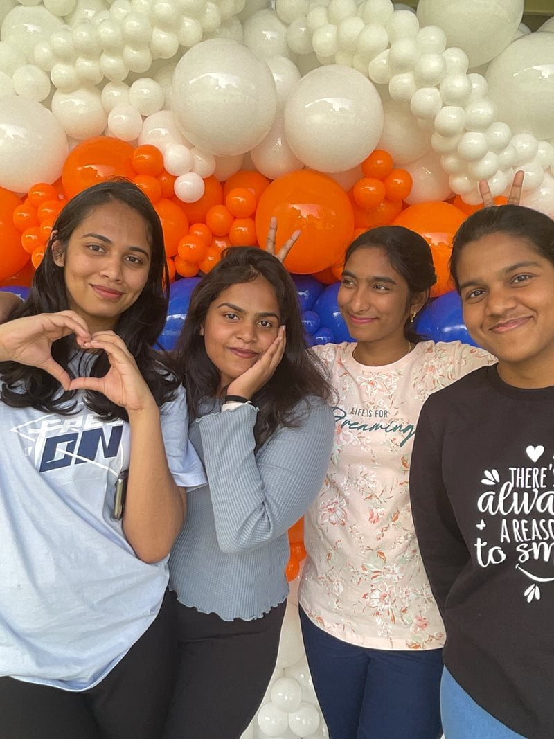 students at on campus celebration seoty
