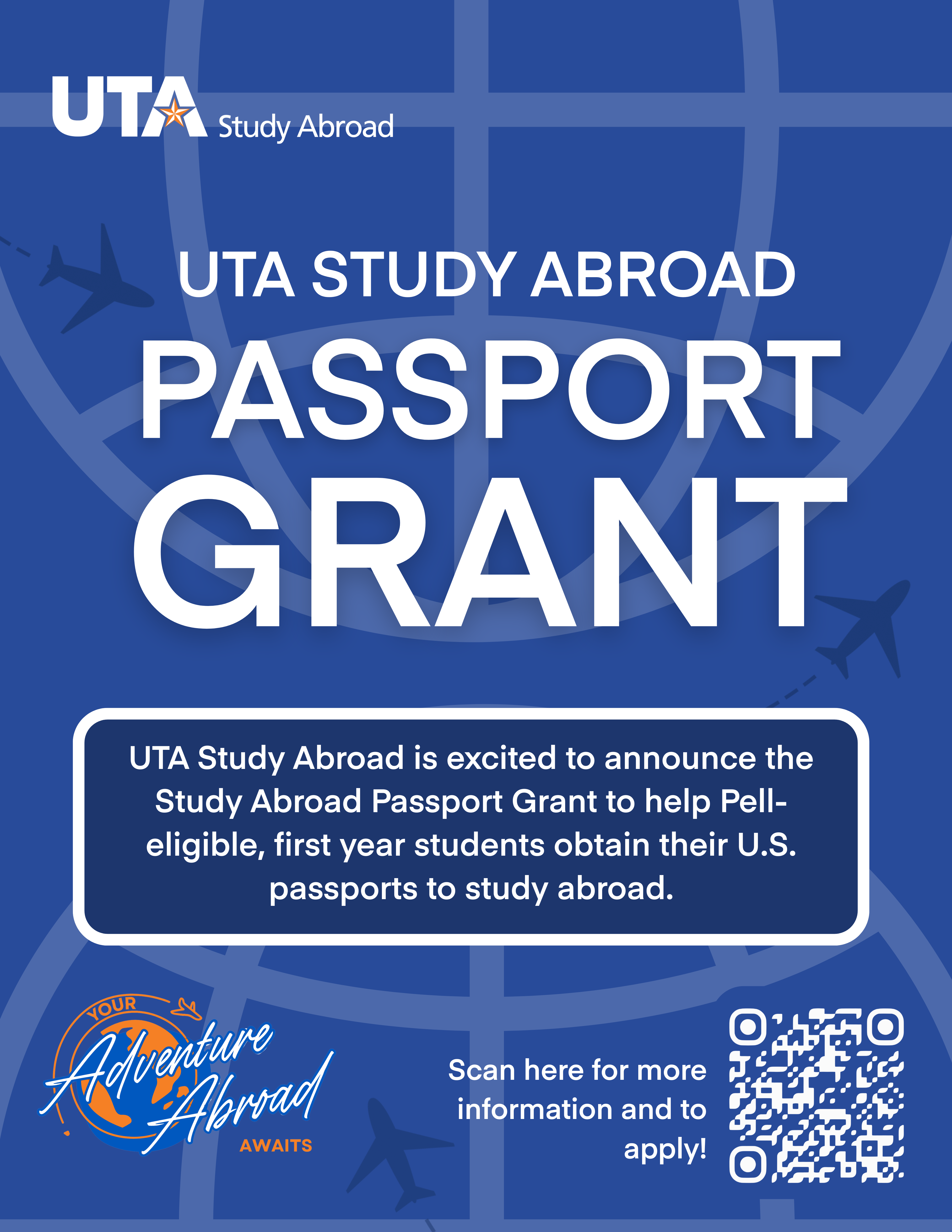 Flyer for Passport Grant