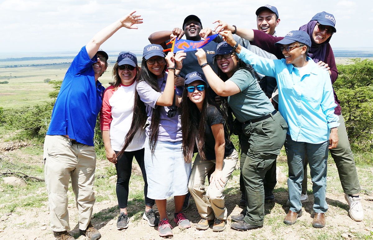 cappa students in tanzania