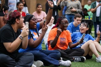 Image of students leaders in good spirit