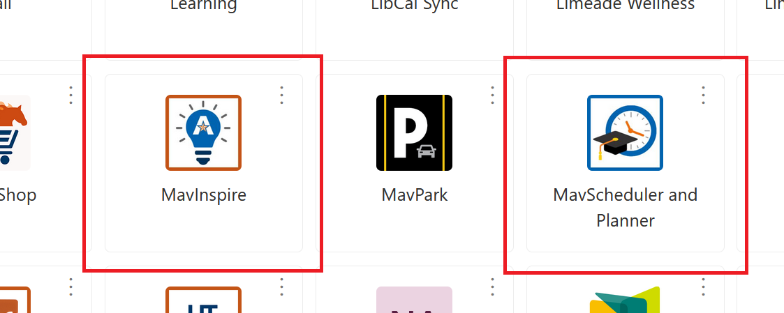 Mavinspire and mavscheduler tile